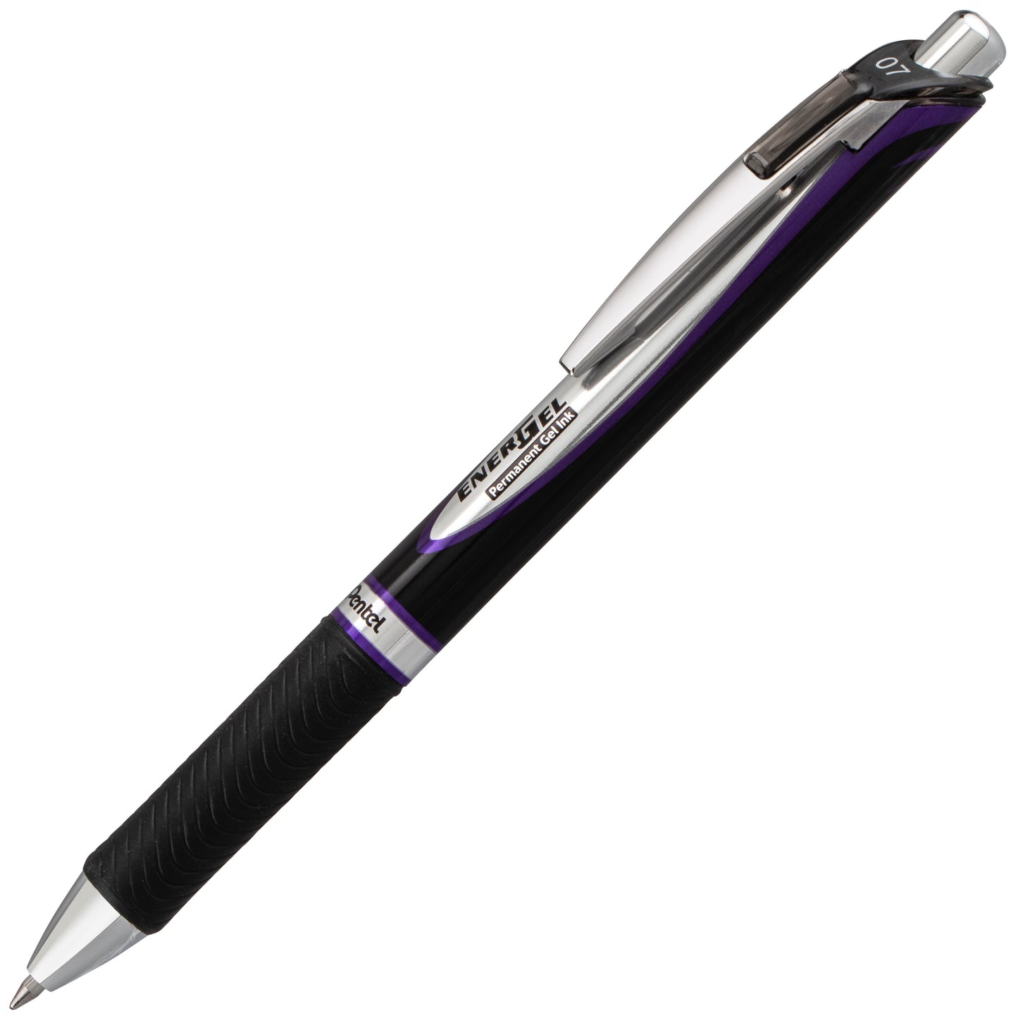 EnerGel PRO Permanent Gel Pen, (0.7mm) Medium Line, Violet Ink (BLP77-V)