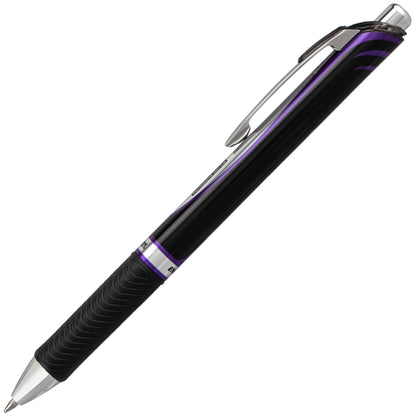 EnerGel PRO Permanent Gel Pen, (0.7mm) Medium Line, Violet Ink (BLP77-V)
