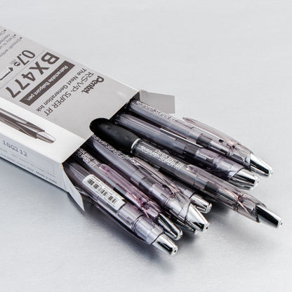 RSVP Super RT Ballpoint Pen, (0.7mm) Fine Line, Black Ink (BX477-A)