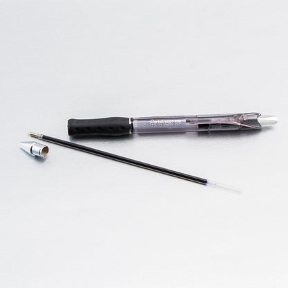 RSVP Super RT Ballpoint Pen, (0.7mm) Fine Line, Black Ink (BX477-A)