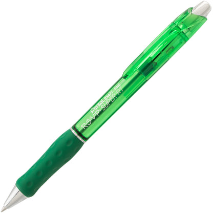 RSVP Super RT Ballpoint Pen, (0.7mm) Fine Line, Green Ink (BX477-D)