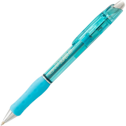 RSVP Super RT Ballpoint Pen, (1.0mm) Medium Line, Sky Blue Ink (BX480-S)