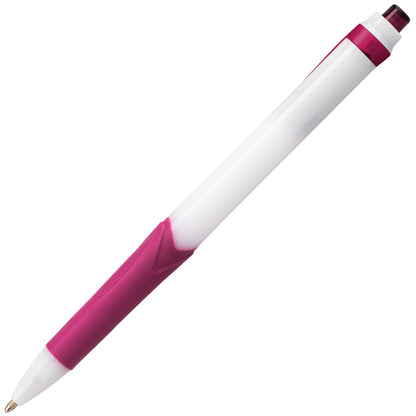 GlideWrite Ballpoint Pen with TechniFlo Ink, (1.0mm) Medium Line, Burgundy Ink (BX910-BG)