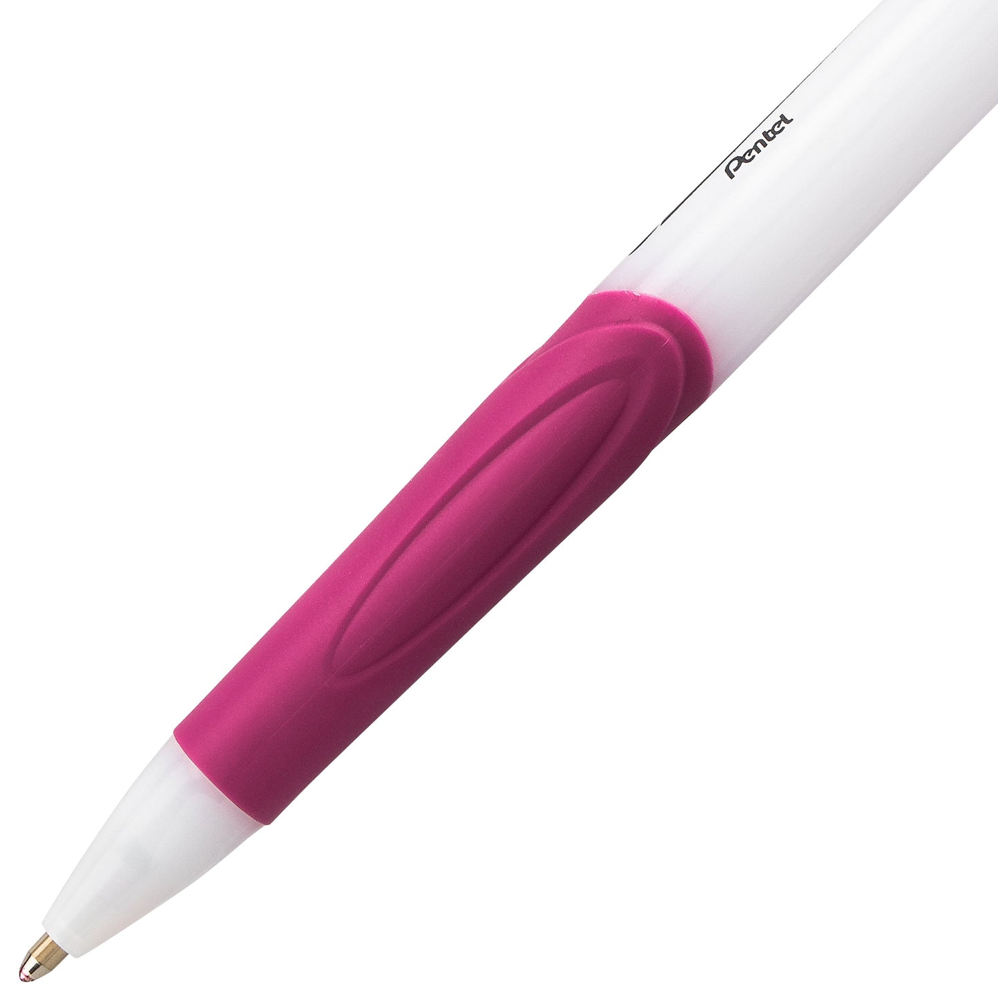 GlideWrite Ballpoint Pen with TechniFlo Ink, (1.0mm) Medium Line, Burgundy Ink (BX910-BG)
