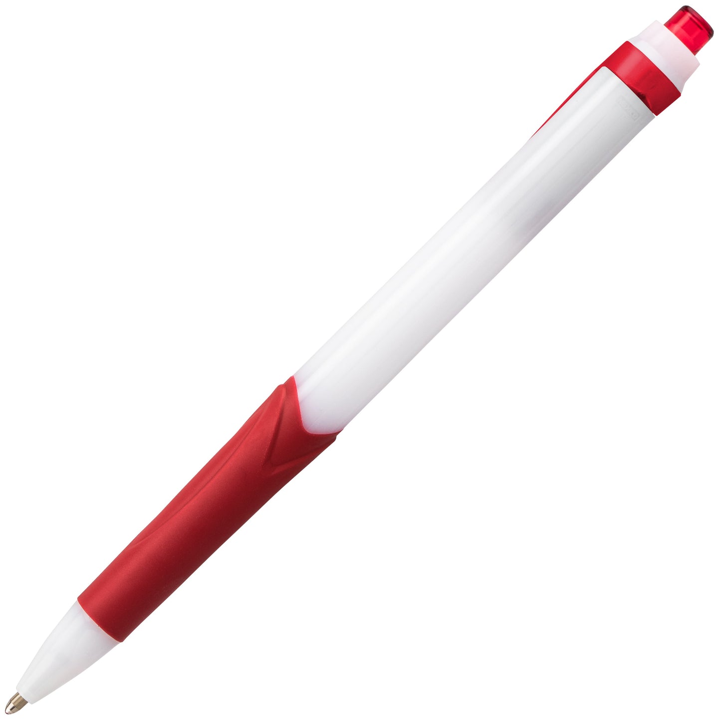 GlideWrite Ballpoint Pen with TechniFlo Ink, (1.0mm) Medium Line, Red (BX910-B)