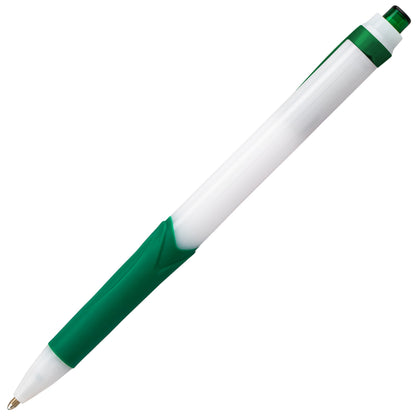 GlideWrite Ballpoint Pen with TechniFlo Ink, (1.0mm) Medium Line, Green (BX910-D)