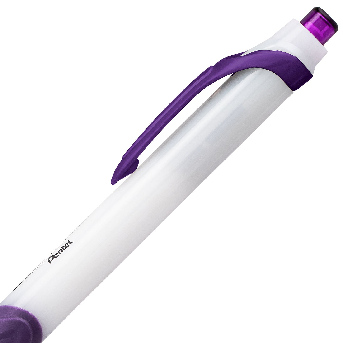 GlideWrite Ballpoint Pen with TechniFlo Ink, (1.0mm) Medium Line, Violet (BX910-V)