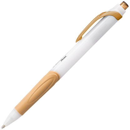 GlideWrite Ballpoint Pen with TechniFlo Ink, (1.0mm) Medium Line, Antique Gold Ink (BX910-X)