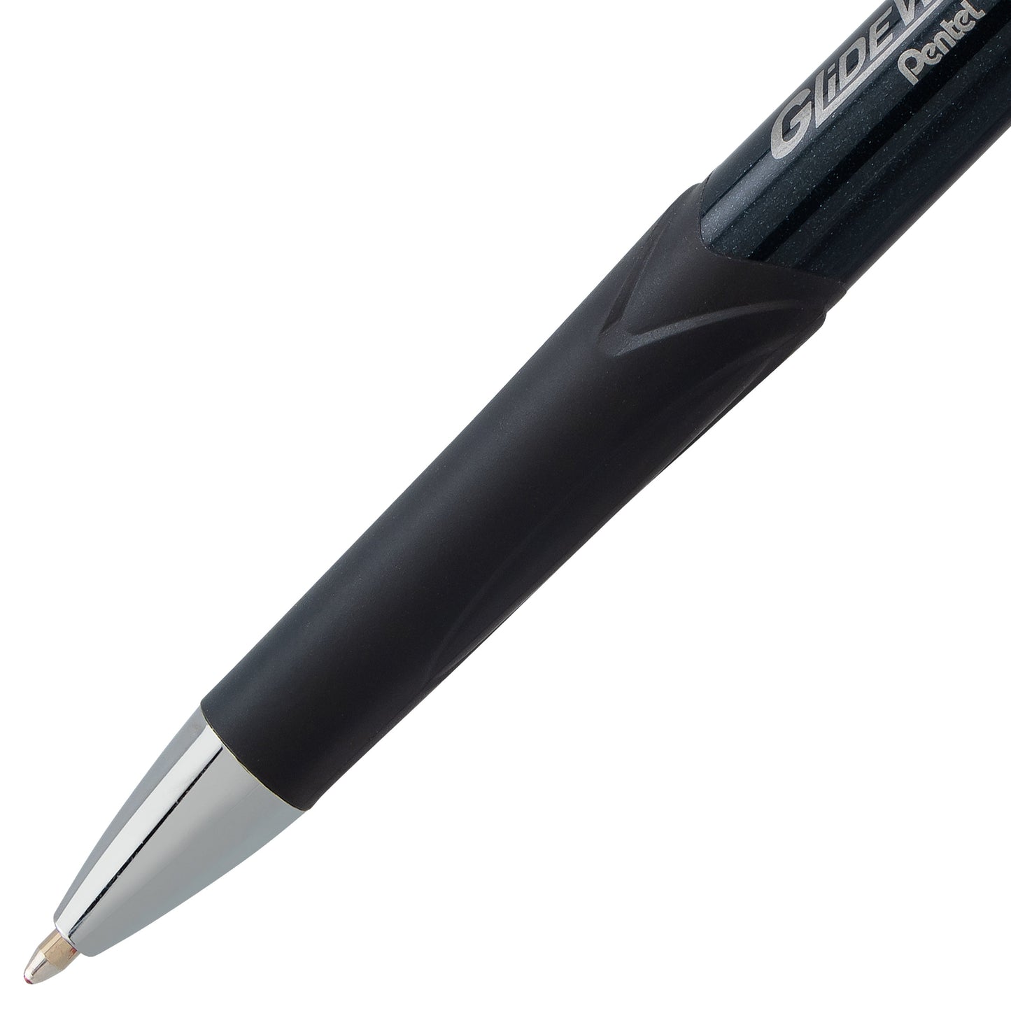 GlideWrite Signature Ballpoint Pen Black Barrel, (1.0mm) Medium line, Red Ink (BX930A-B)