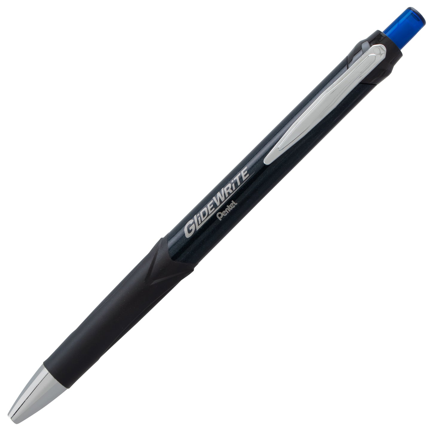 GlideWrite Signature Ballpoint Pen Black Barrel, (1.0mm) Medium line, Blue Ink (BX930A-C)