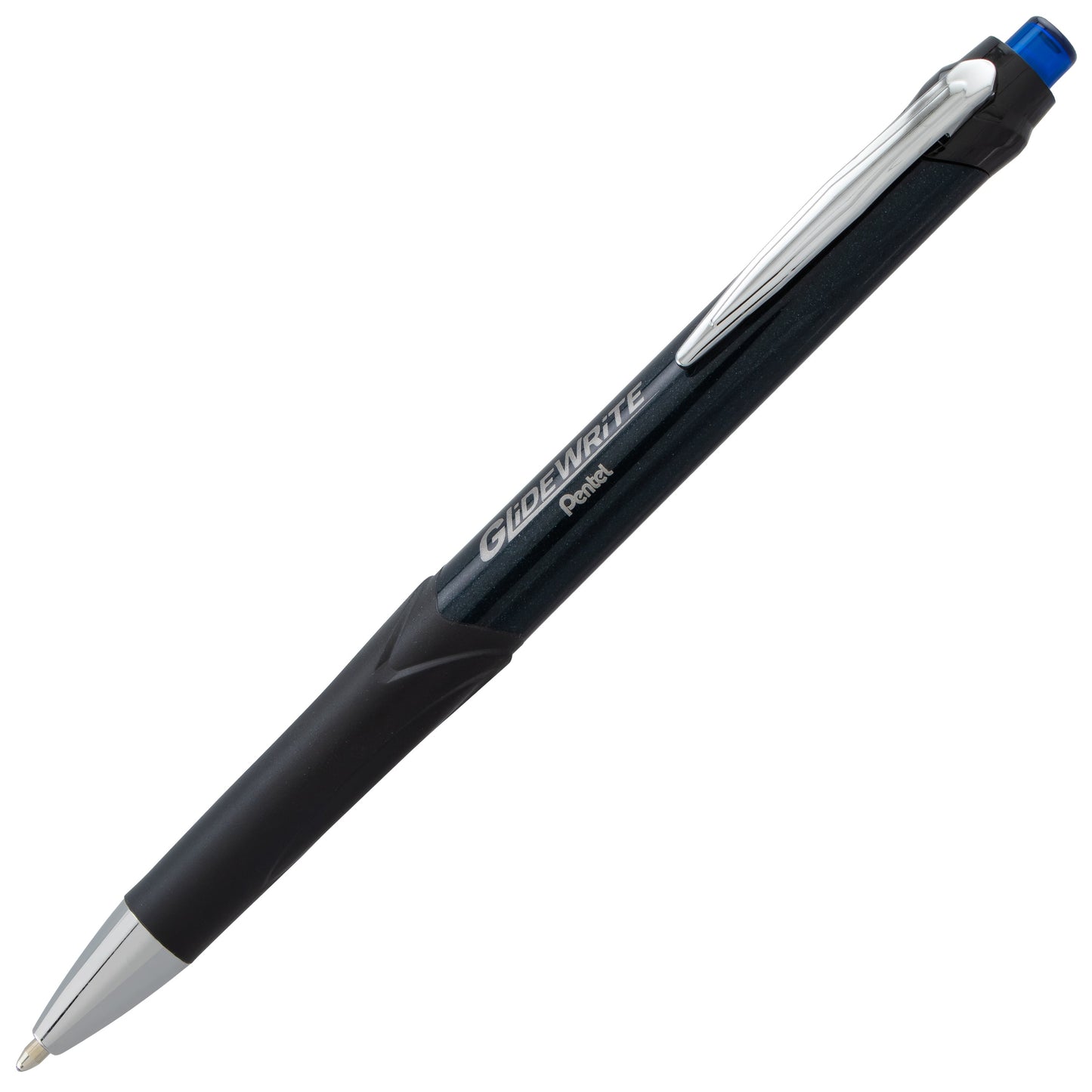 GlideWrite Signature Ballpoint Pen Black Barrel, (1.0mm) Medium line, Blue Ink (BX930A-C)