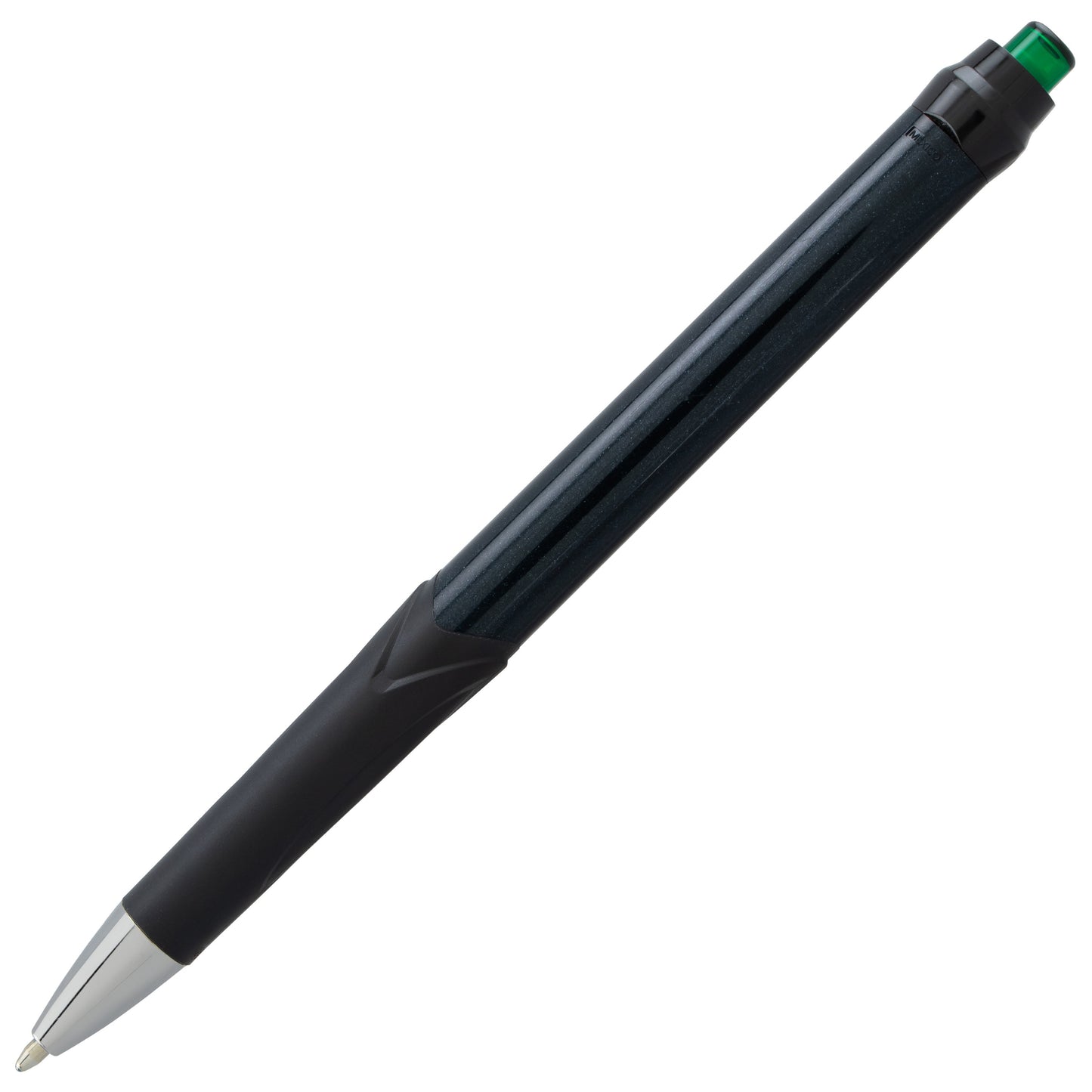 GlideWrite Signature Ballpoint Pen Black Barrel, (1.0mm) Medium line, Green Ink (BX930A-D)