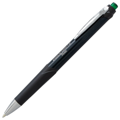GlideWrite Signature Ballpoint Pen Black Barrel, (1.0mm) Medium line, Green Ink (BX930A-D)