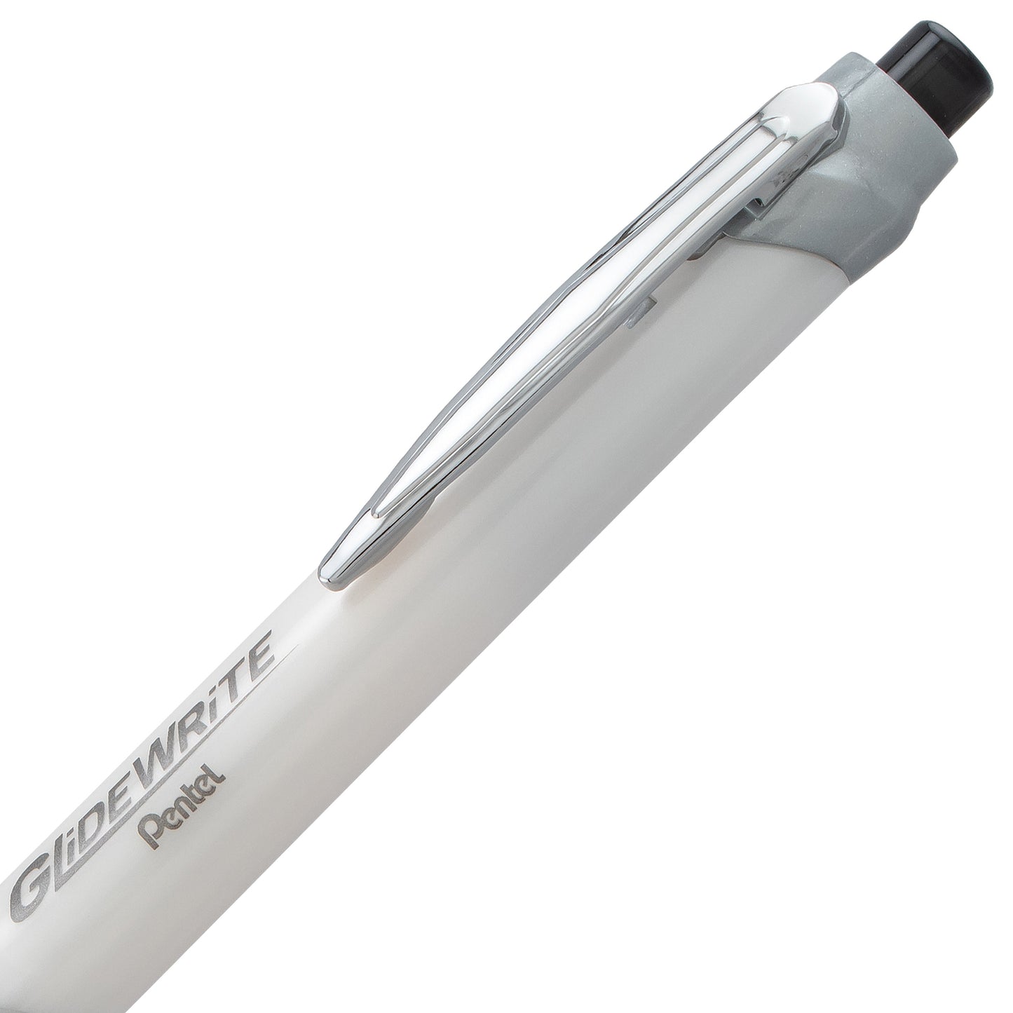 GlideWrite Signature Ballpoint Pen Pearl White Barrel, (1.0mm) Medium line, Black Ink (BX930W-A)