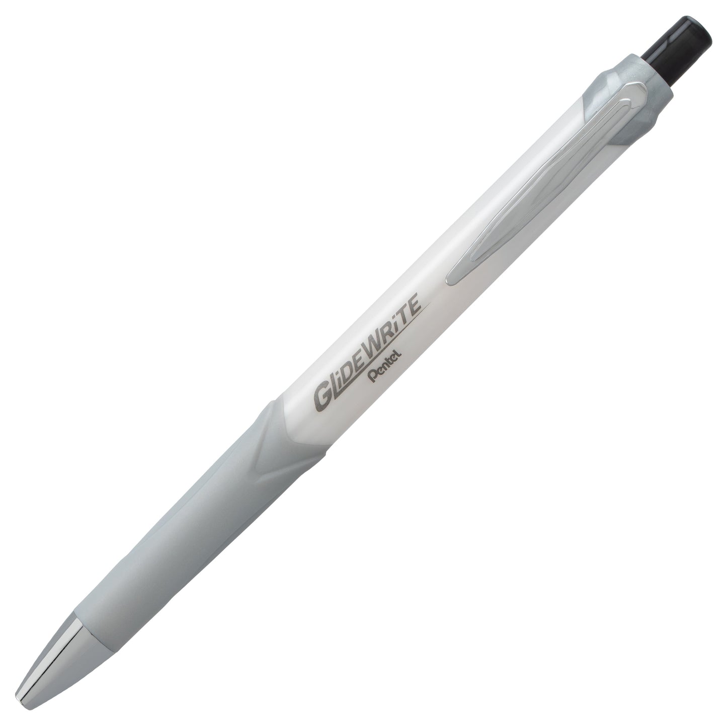 GlideWrite Signature Ballpoint Pen Pearl White Barrel, (1.0mm) Medium line, Black Ink (BX930W-A)