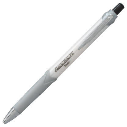 GlideWrite Signature Ballpoint Pen Pearl White Barrel, (1.0mm) Medium line, Black Ink (BX930W-A)