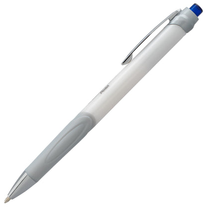 GlideWrite Signature Ballpoint Pen Pearl White Barrel, (1.0mm) Medium line, Blue Ink (BX930W-C)