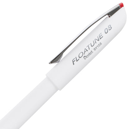 FLOATUNE Rollerball, 0.8mm, Medium Line, Red Ink (BY108-B)