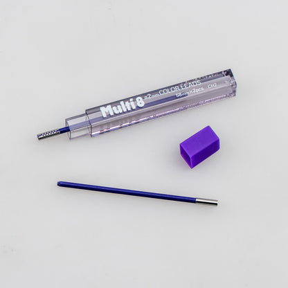 Pentel Arts 8 Colour Pencil Lead Refill (2.0mm), Violet, 2 pcs/Tube (CH2-V)