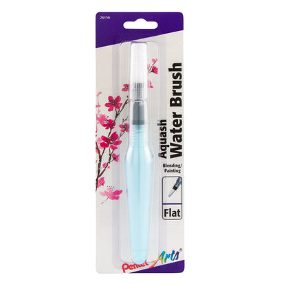 Pentel Arts Aquash Water Brush, Flat Tip,1-Pk Carded (FRHMHBP)