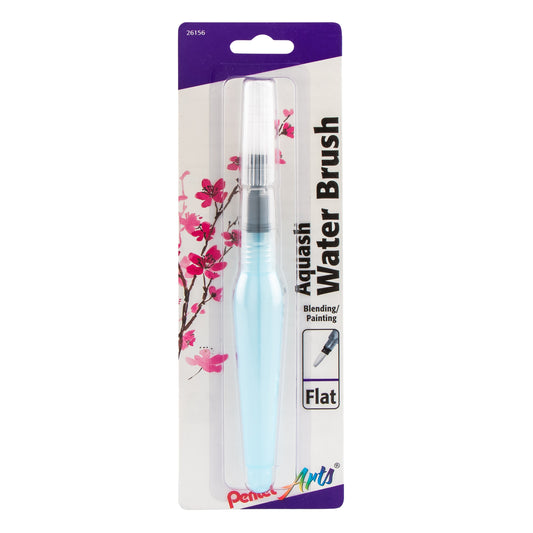 Pentel Arts Aquash Water Brush, Flat Tip,1-Pk Carded (FRHMHBP)