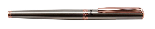 Pentel Libretto EnerGel Liquid Gel Pen, (0.7mm) Rose Gold Barrel, Black Ink (K600PG-A), 24 Each