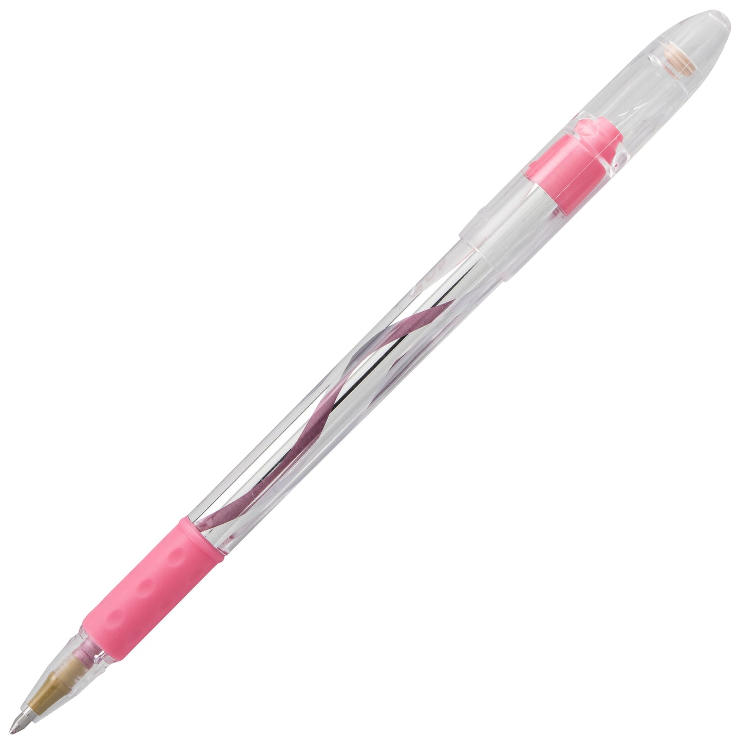Sunburst Metallic Gel Pen, Medium Line, Permanent Pink Ink (K908-MP)
