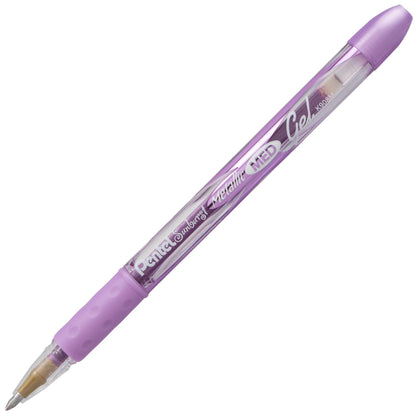 Sunburst Metallic Gel Pen, Medium Line, Permanent Violet Ink (K908-MV)