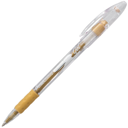 Sunburst Metallic Gel Pen, Medium Line, Permanent Gold Ink (K908-X)