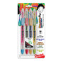 Krazy Pop Iridescent Gel Pen, (1.0mm) Bold line, Assorted Ink (XC/BD/CP/DG), 4-pk (K91BP4M3)
