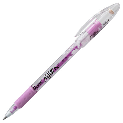 Milky Pop Pastel Gel Pen, (0.8mm) Medium Line, Violet Ink (K98-LV)