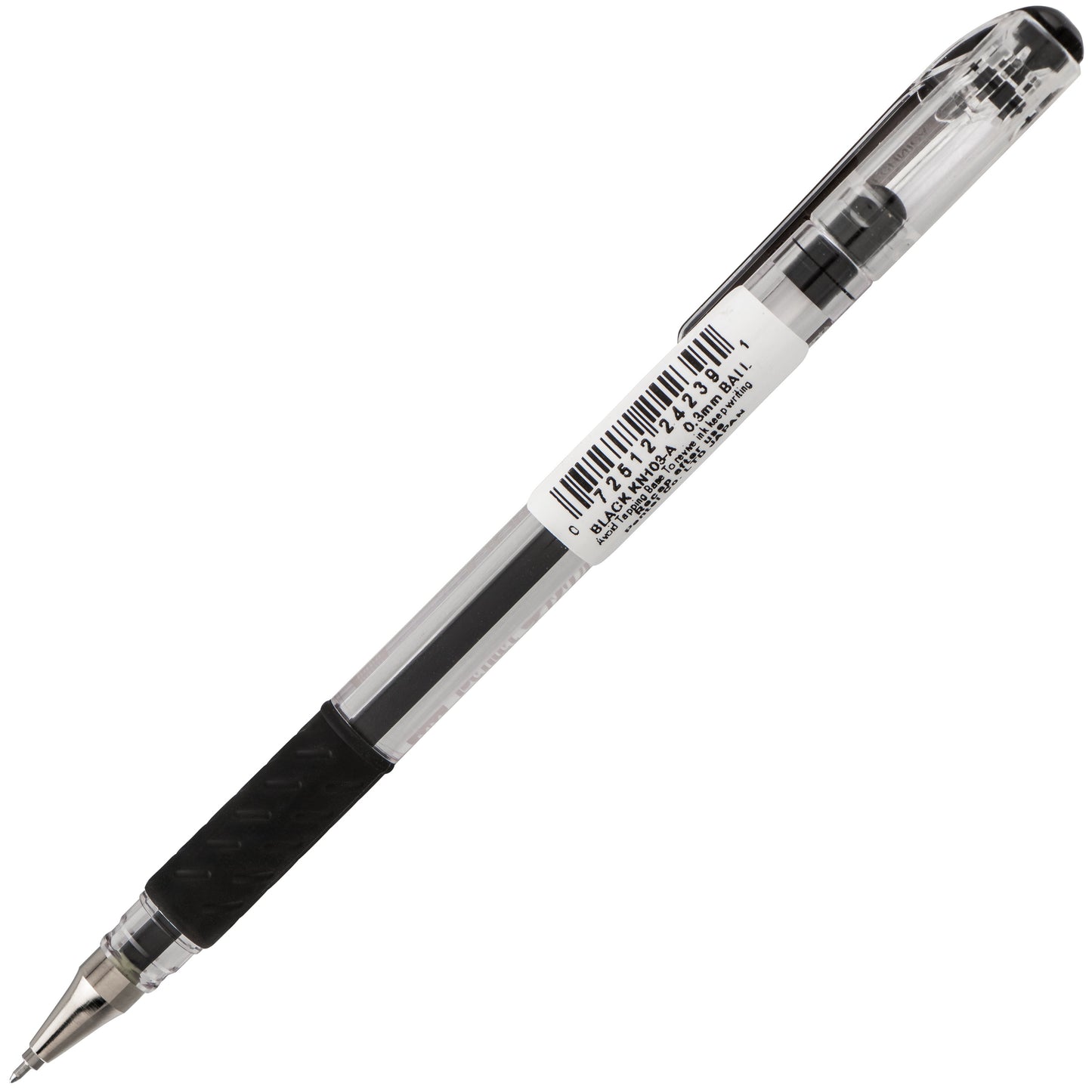 Pentel Arts Hybrid Technica (0.3mm) Gel Pen, Black Ink (KN103-A)