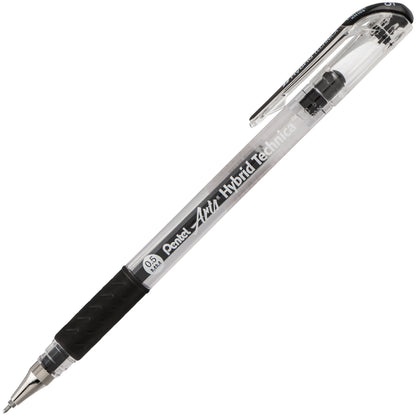 Pentel Arts Hybrid Technica (0.5mm) Gel Pen, Black Ink (KN105-A)