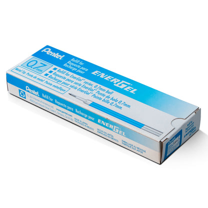 Refill Ink - For EnerGel Gel Pen, 0.7mm Metal Tip, Medium, Sky Blue Ink (LR7-S)