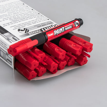 Paint Markers, Medium Bullet Point, Red Ink (MMP20-B)
