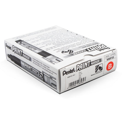 Paint Markers, Medium Bullet Point, Red Ink (MMP20-B)