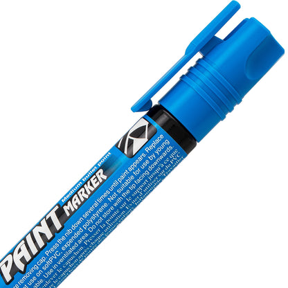 Paint Markers, Medium Bullet Point, Blue Ink (MMP20-C)