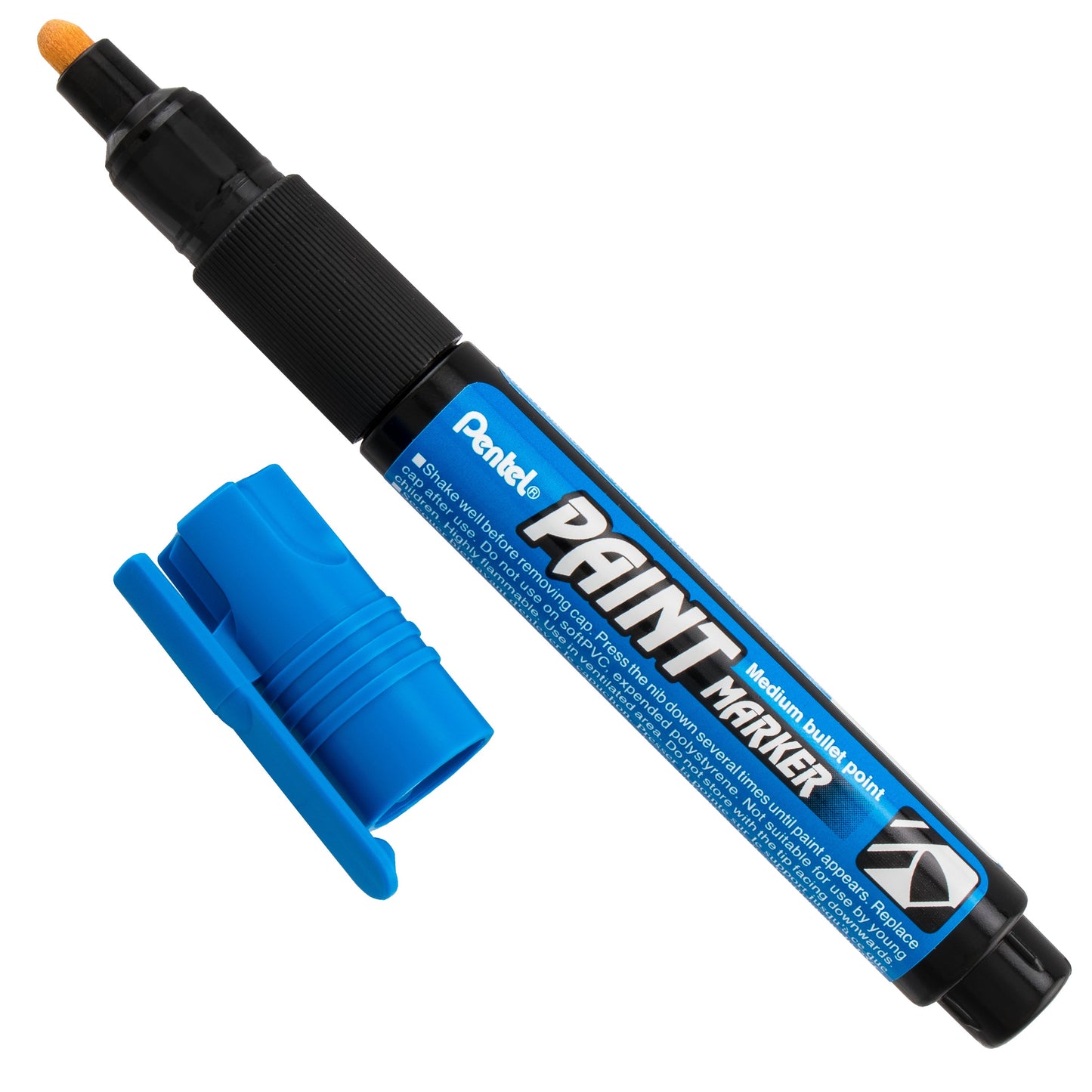 Paint Markers, Medium Bullet Point, Blue Ink (MMP20-C)