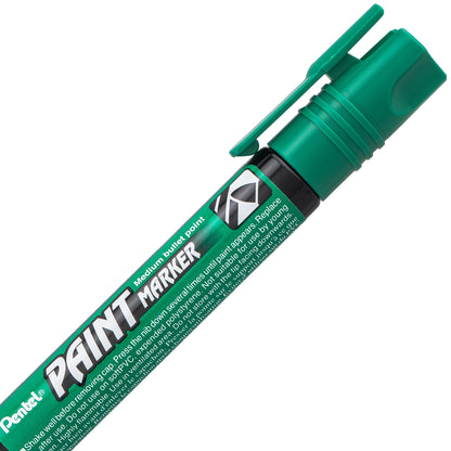 Paint Markers, Medium Bullet Point, Green Ink (MMP20-D)