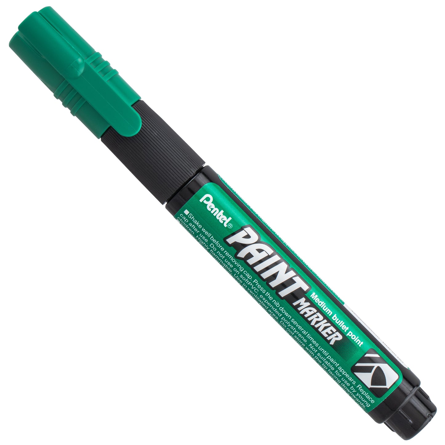 Paint Markers, Medium Bullet Point, Green Ink (MMP20-D)