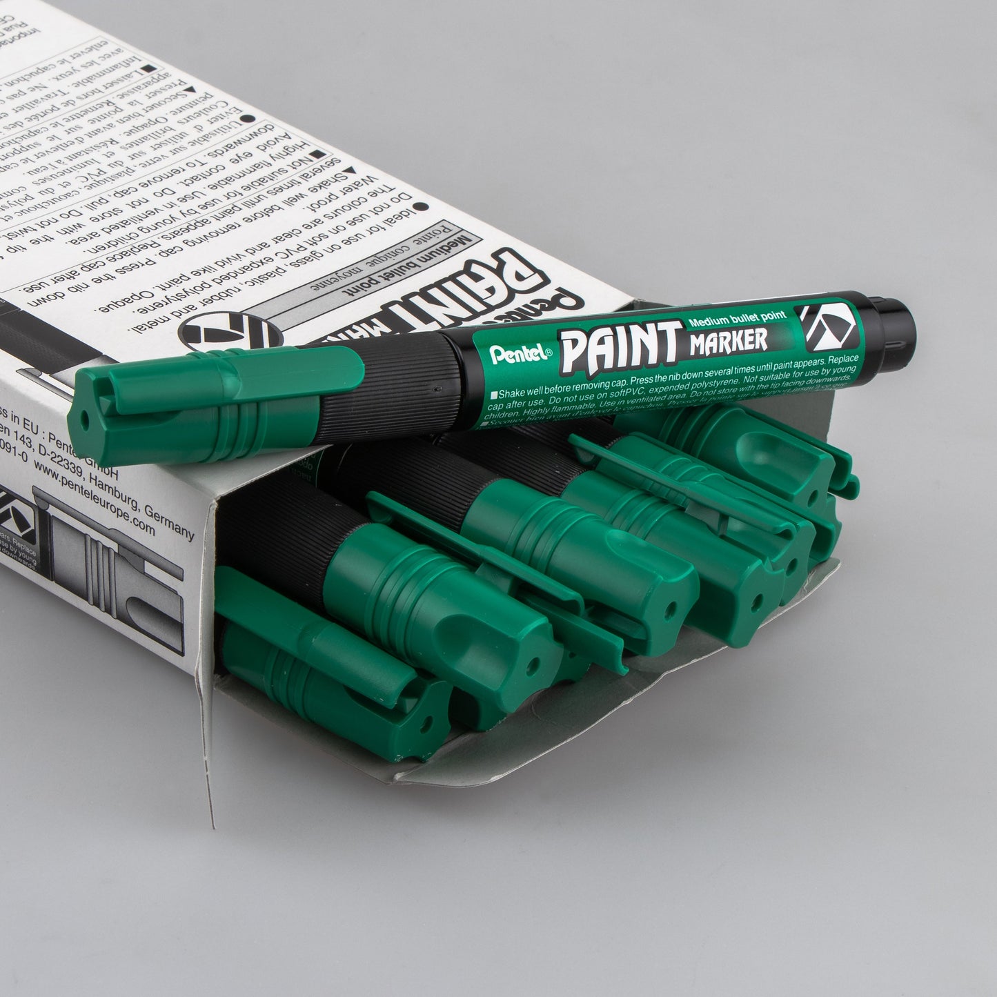 Paint Markers, Medium Bullet Point, Green Ink (MMP20-D)