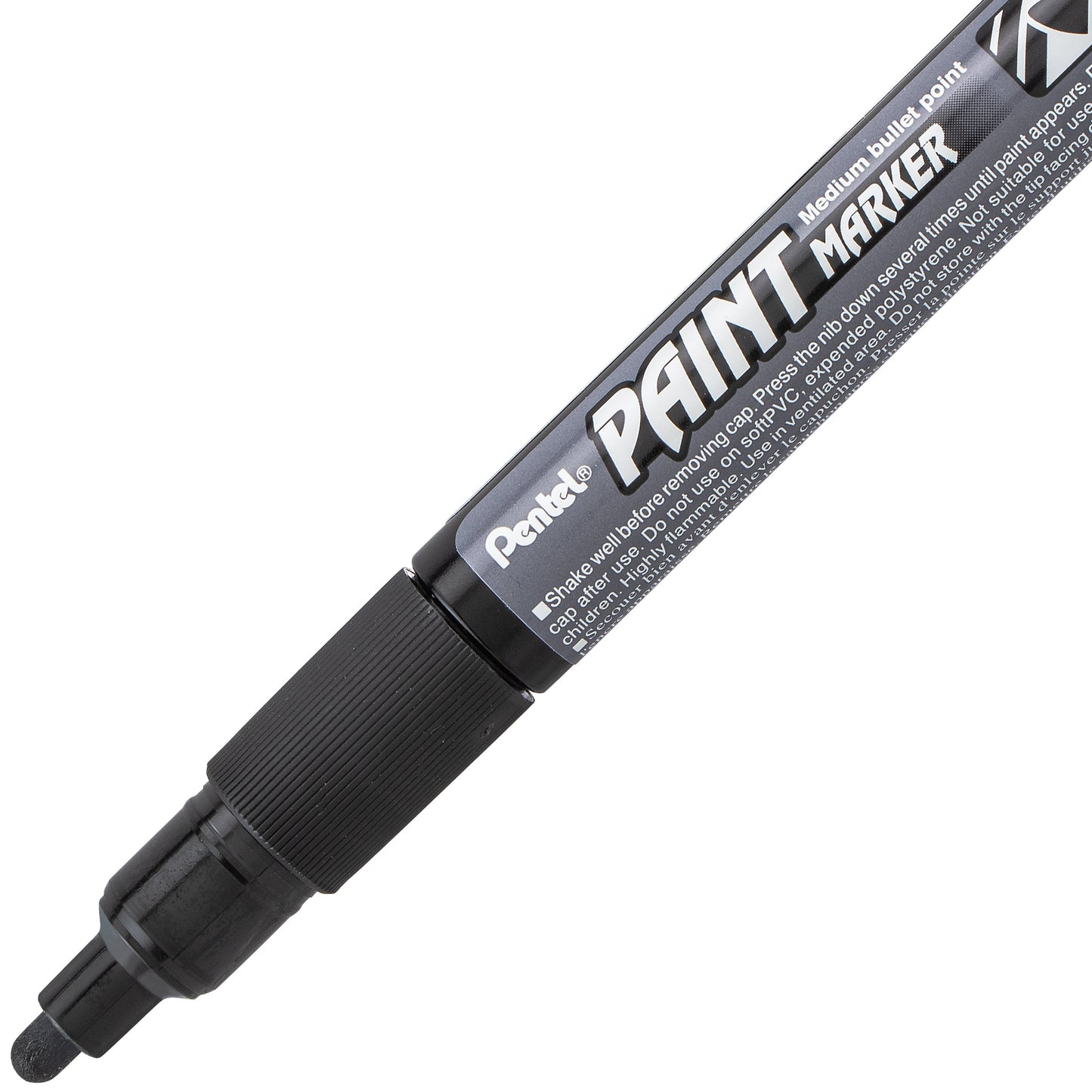 Paint Markers, Medium Bullet Point, Gray Ink (MMP20-N)