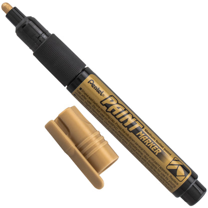 Paint Markers, Medium Bullet Point, Gold Ink (MMP20-X)