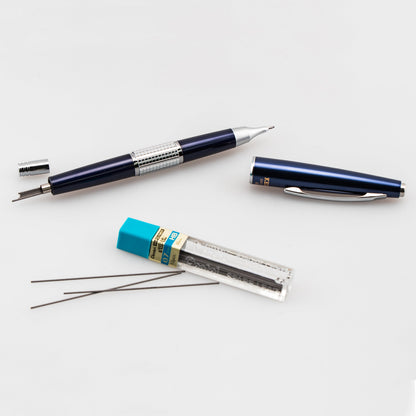 Pentel Sharp Kerry Mechanical Pencil (0.7mm), Blue Barrel (P1037C)