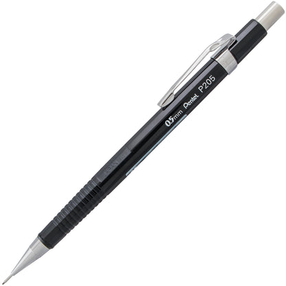 Pentel Sharp Mechanical Pencil (0.5mm), Black Barrel (P205A)