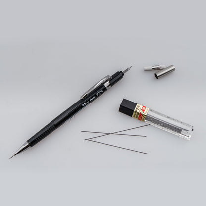 Pentel Sharp Mechanical Pencil (0.5mm), Black Barrel (P205A)