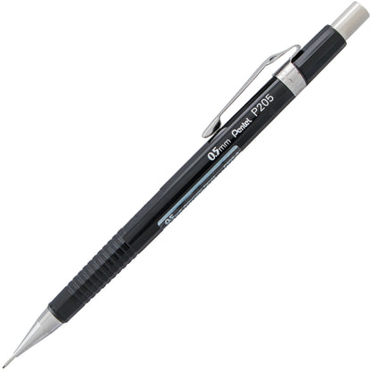 Pentel Sharp Mechanical Pencil (0.5mm), Black Barrel (P205A)