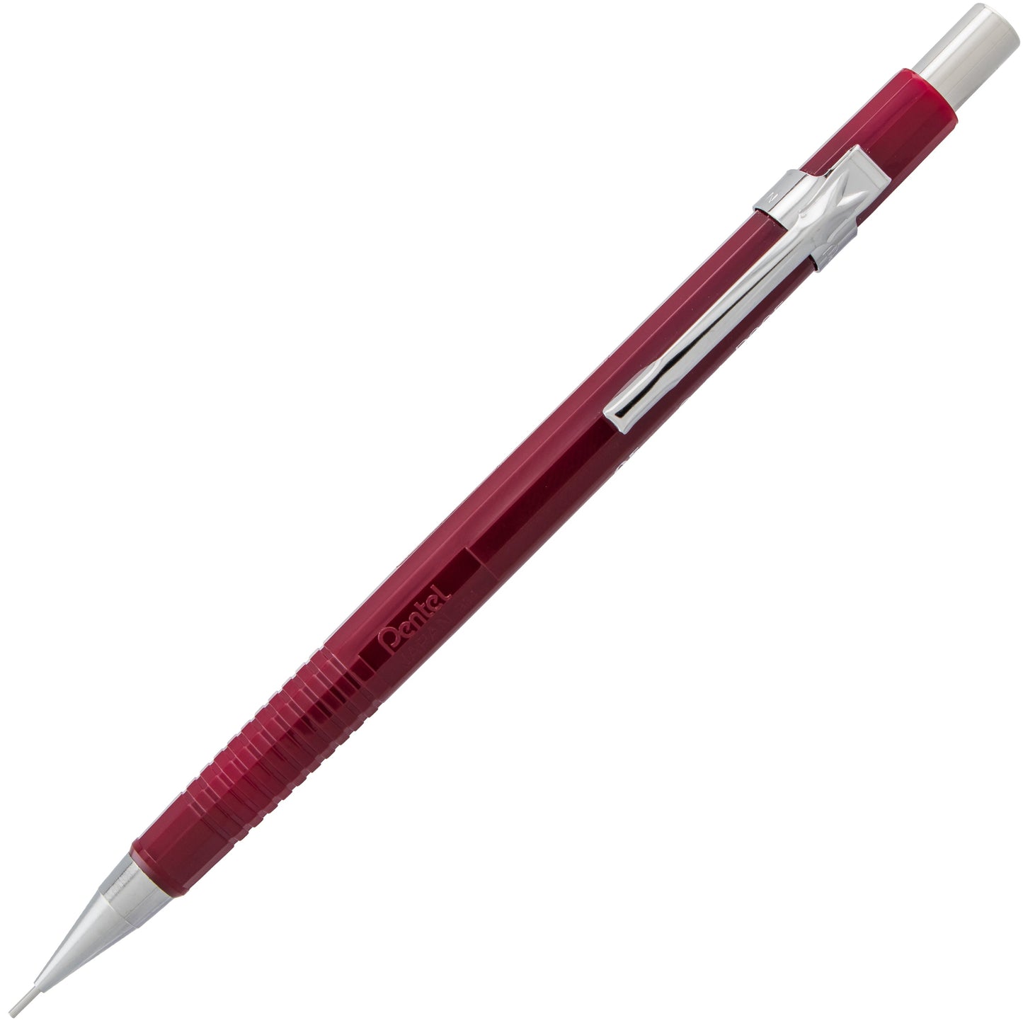 Pentel Sharp Mechanical Pencil (0.5mm), Red Barrel (P205B)