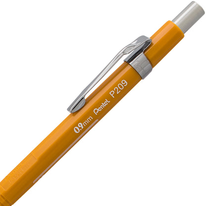 Pentel Sharp Mechanical Pencil (0.9mm), Yellow Barrel (P209G)