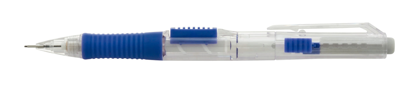 QUICK CLICK Mechanical Pencil (0.5mm), Blue Barrel (PD215C)